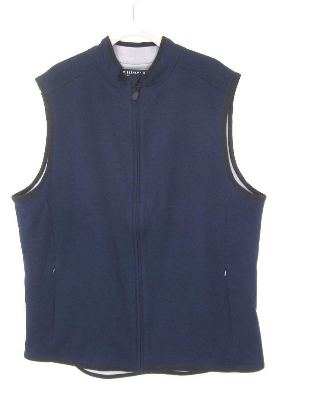 Mizzen and Main EUC Mens XL Performance Bryant Vest Navy Blue $128